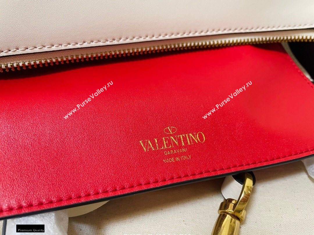 Valentino Large VLogo Walk Calfskin Tote Bag White 2020 (jindong-20122102)