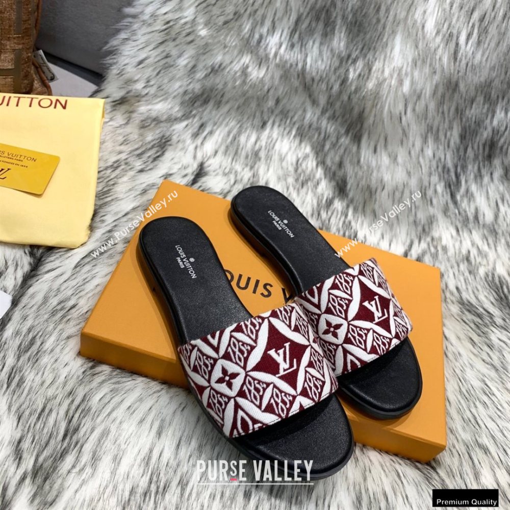 Louis Vuitton Since 1854 Lock It Flat Mules 02 2020 (modeng-20122312)