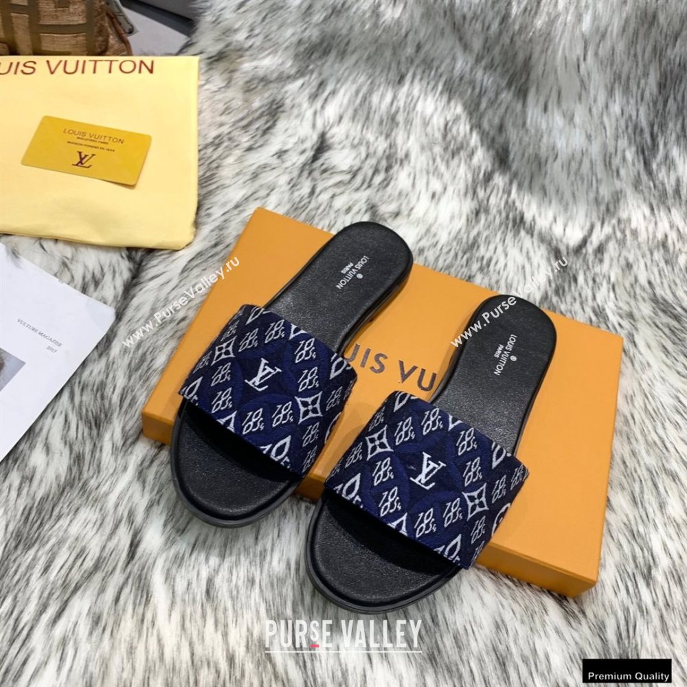 Louis Vuitton Since 1854 Lock It Flat Mules 04 2020 (modeng-20122314)