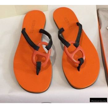 Hermes Kala Nera Chaine Dancre Flip Flops Thongs Sandals 06 (modeng-20122418)
