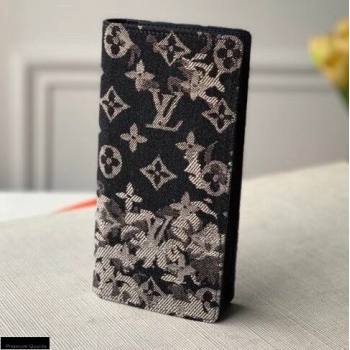 Louis Vuitton Monogram Tapestry Canvas Brazza Wallet M80032 2021 (kiki-20123107)