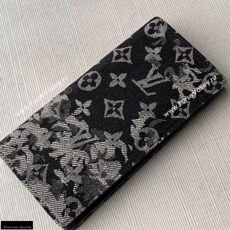 Louis Vuitton Monogram Tapestry Canvas Brazza Wallet M80032 2021 (kiki-20123107)