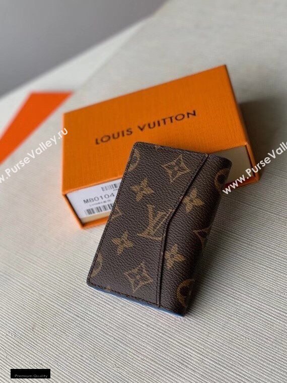 Louis Vuitton Monogram Canvas LVxNBA Pocket Organizer Wallet M80104 Brown (kiki-20123144)