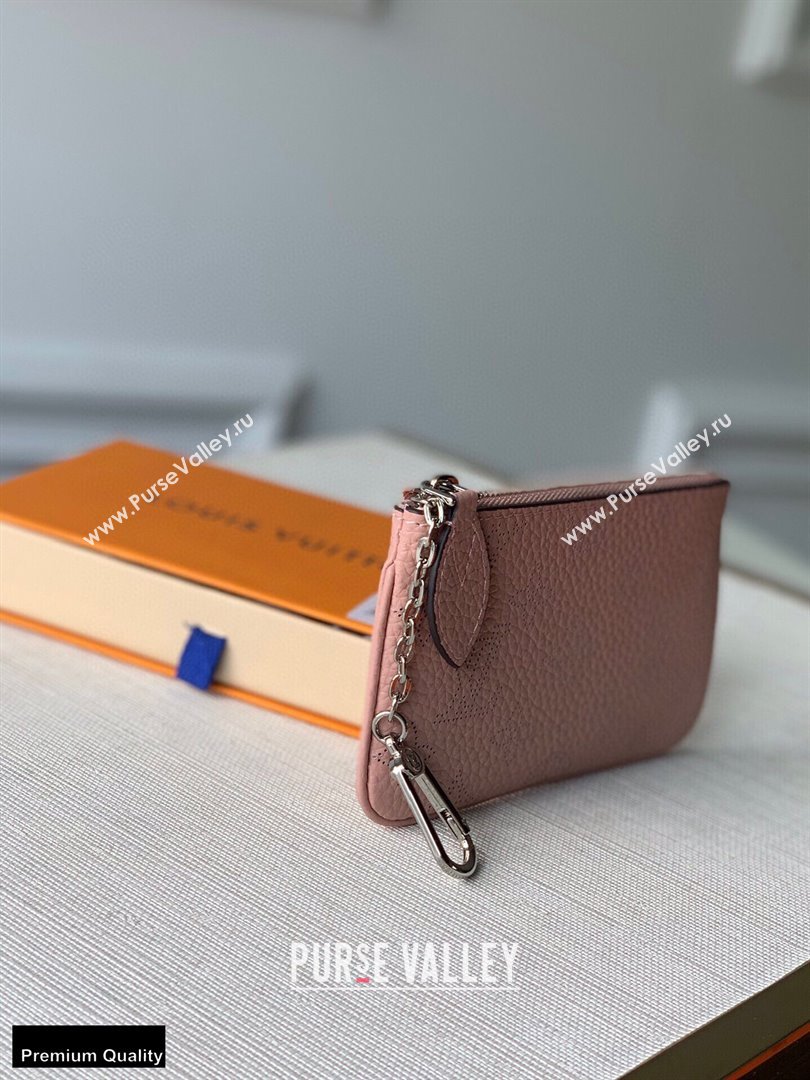 Louis Vuitton Mahina Leather Key Pouch M69508 Magnolia Pink (kiki-20123147)