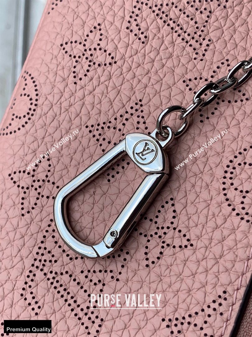 Louis Vuitton Mahina Leather Key Pouch M69508 Magnolia Pink (kiki-20123147)