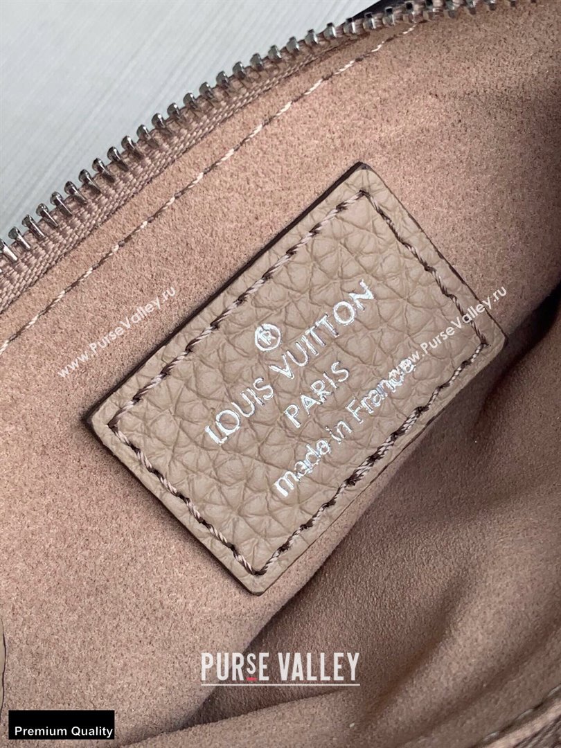 Louis Vuitton Mahina Leather Key Pouch Galet (kiki-20123149)