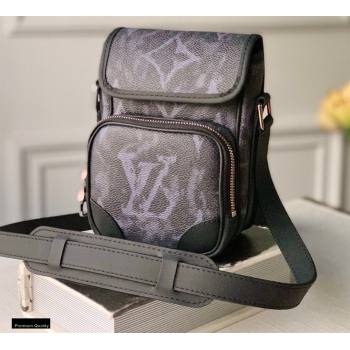 Louis Vuitton Monogram Pastel Noir Canvas Nano Amazon Messenger Bag M45650 2021 (kiki-20123121)