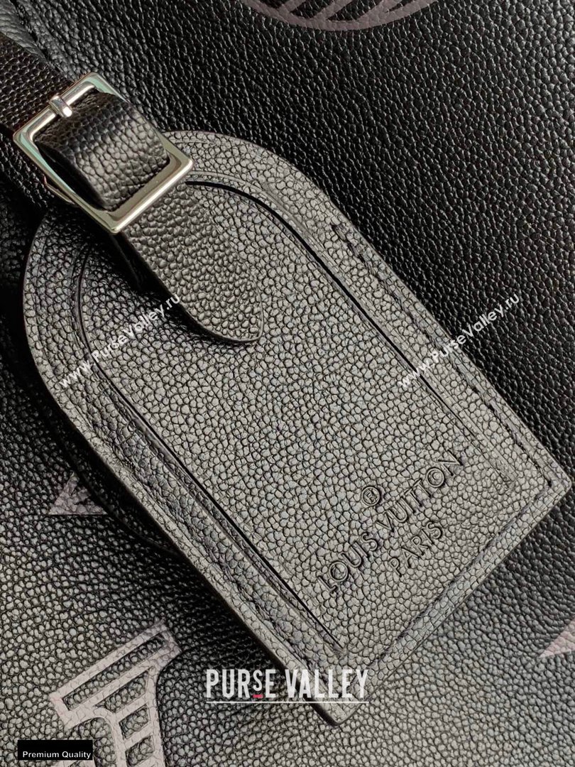 Louis Vuitton Taurillon Shadow Leather Cabas Voyage Bag M57290 2021 (kiki-20123110)