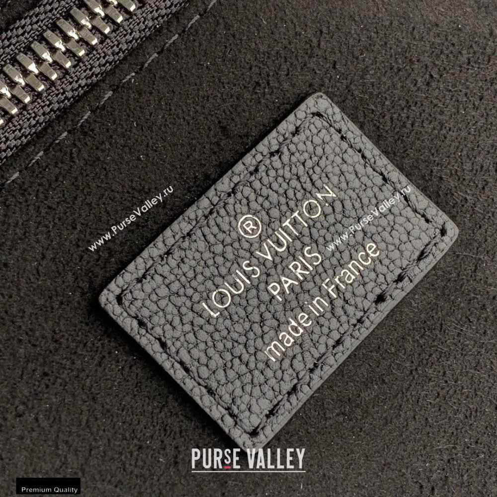 Louis Vuitton Taurillon Shadow Leather Cabas Voyage Bag M57290 2021 (kiki-20123110)