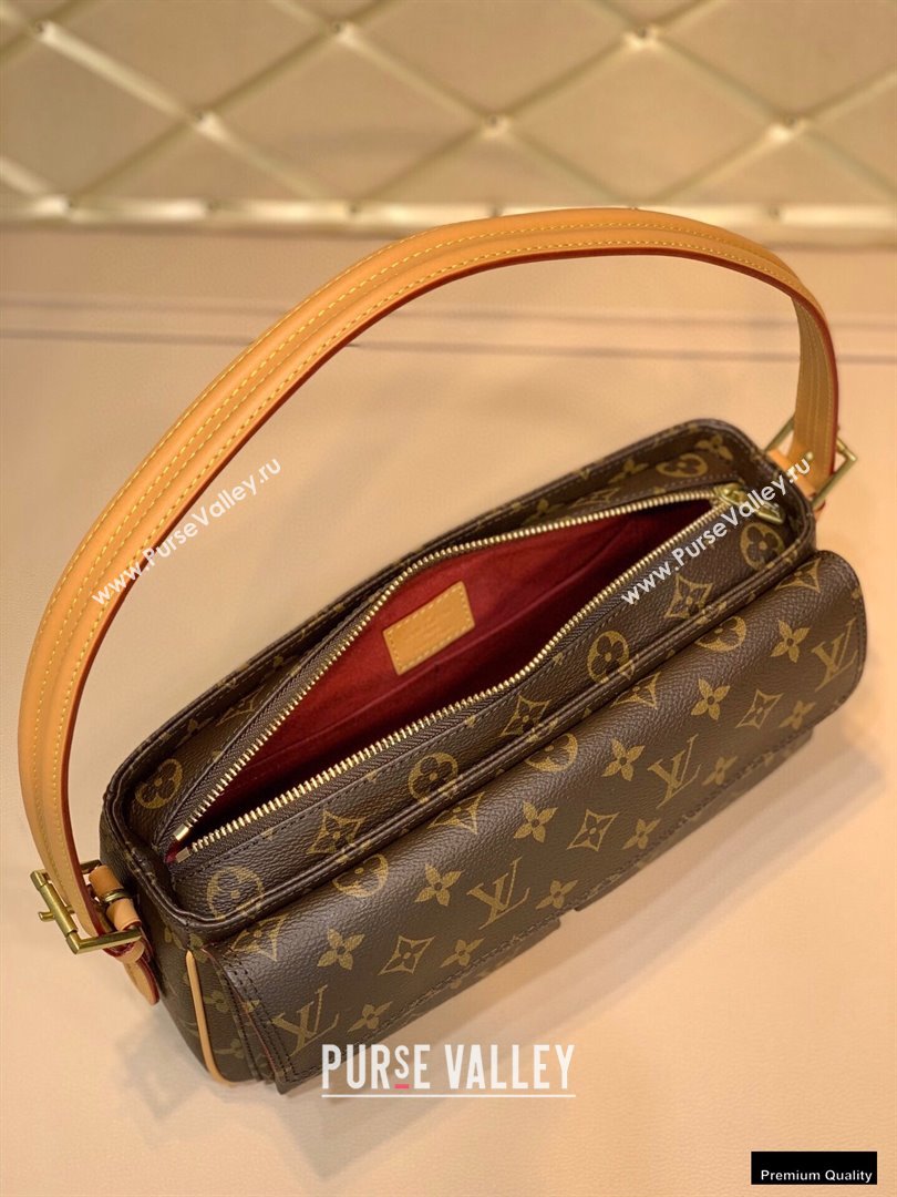 Louis Vuitton Monogram Canvas Viva Cite MM Bag M51164 (kiki-20123027)