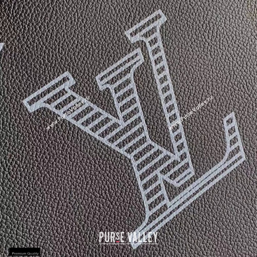 Louis Vuitton Taurillon Shadow Leather Pochette Jour GM Bag M80044 2021 (kiki-20123114)