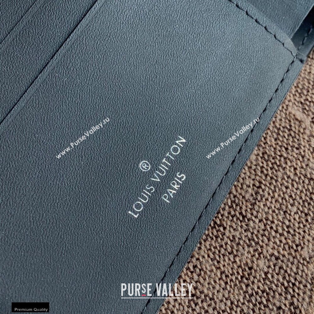 Louis Vuitton Taurillon Shadow Leather Multiple Wallet M80039 2021 (kiki-20123116)