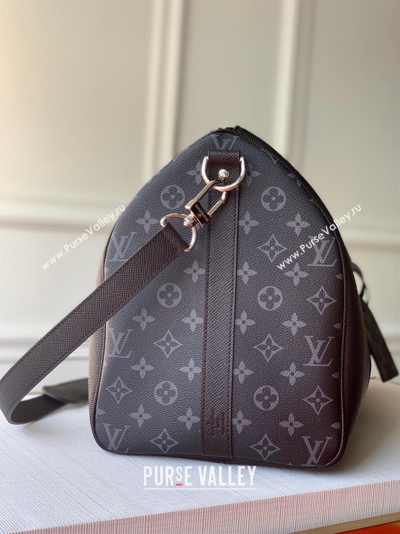 louis vuitton Keepall 50 Bandoulière m53763 in taiga leather (kiki-3691)