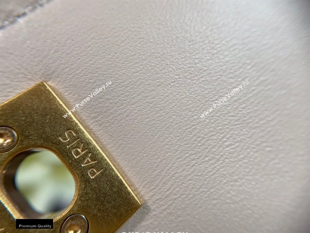 Chanel Lambskin CC Coin Wallet on Chain WOC Bag Beige 2021 (jiyuan-21010517)