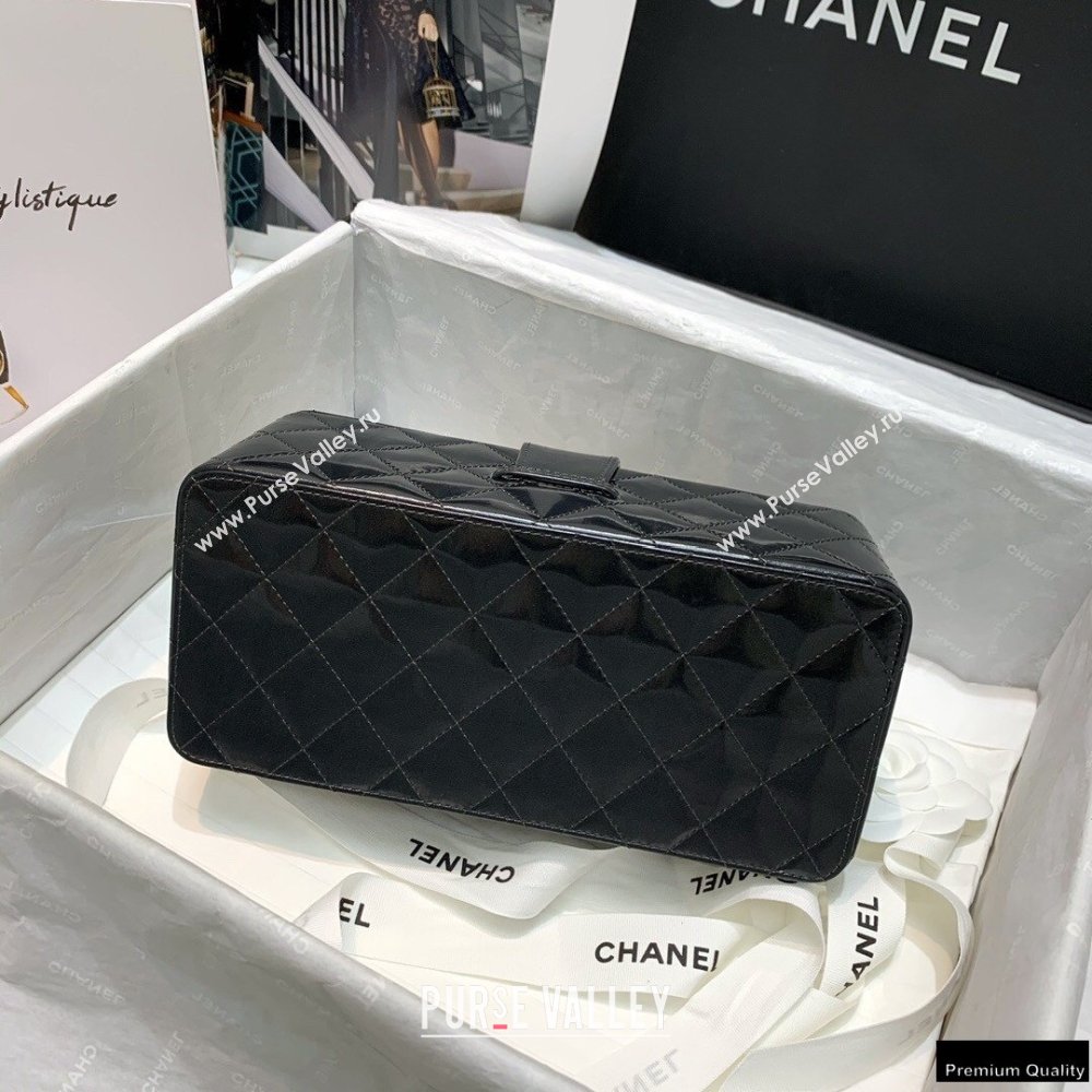 Chanel Get Round Vintage Vanity Case Bag Black 2021 (jiyuan-21010521)