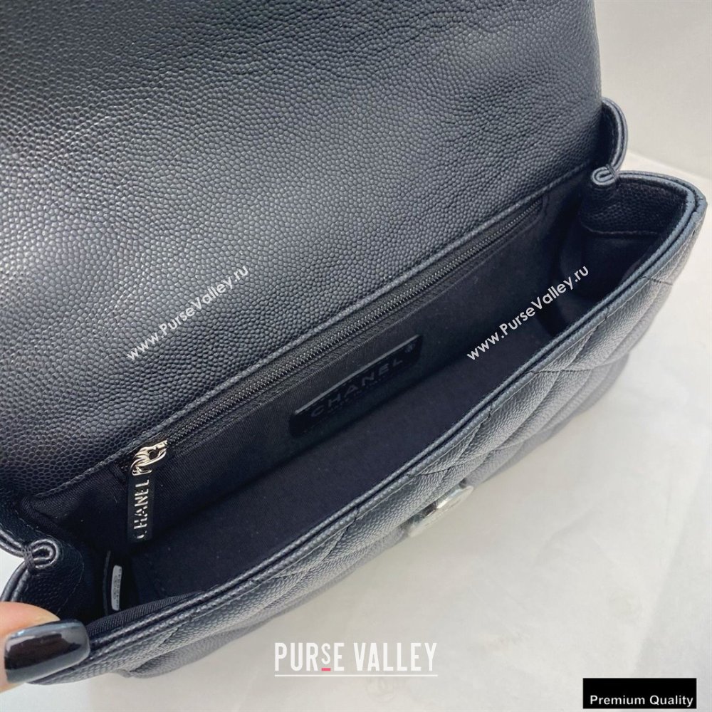 Chanel Grained Calfskin My Everything Small Flap Bag AS2302 Black 2020 (smjd-21010509)
