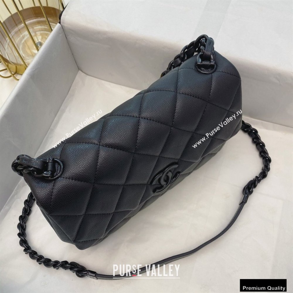 Chanel Grained Calfskin My Everything Flap Bag AS2303 Black 2020 (smjd-21010507)