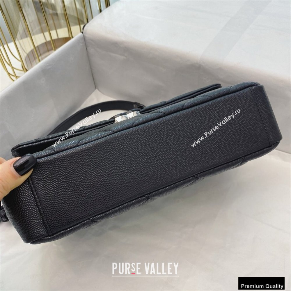 Chanel Grained Calfskin My Everything Flap Bag AS2303 Black 2020 (smjd-21010507)