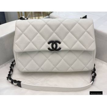 Chanel Grained Calfskin My Everything Flap Bag AS2303 White 2020 (smjd-21010508)