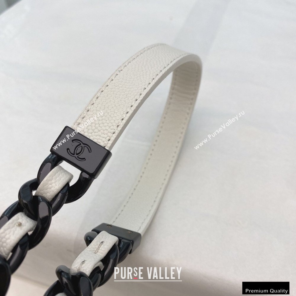 Chanel Grained Calfskin My Everything Flap Bag AS2303 White 2020 (smjd-21010508)