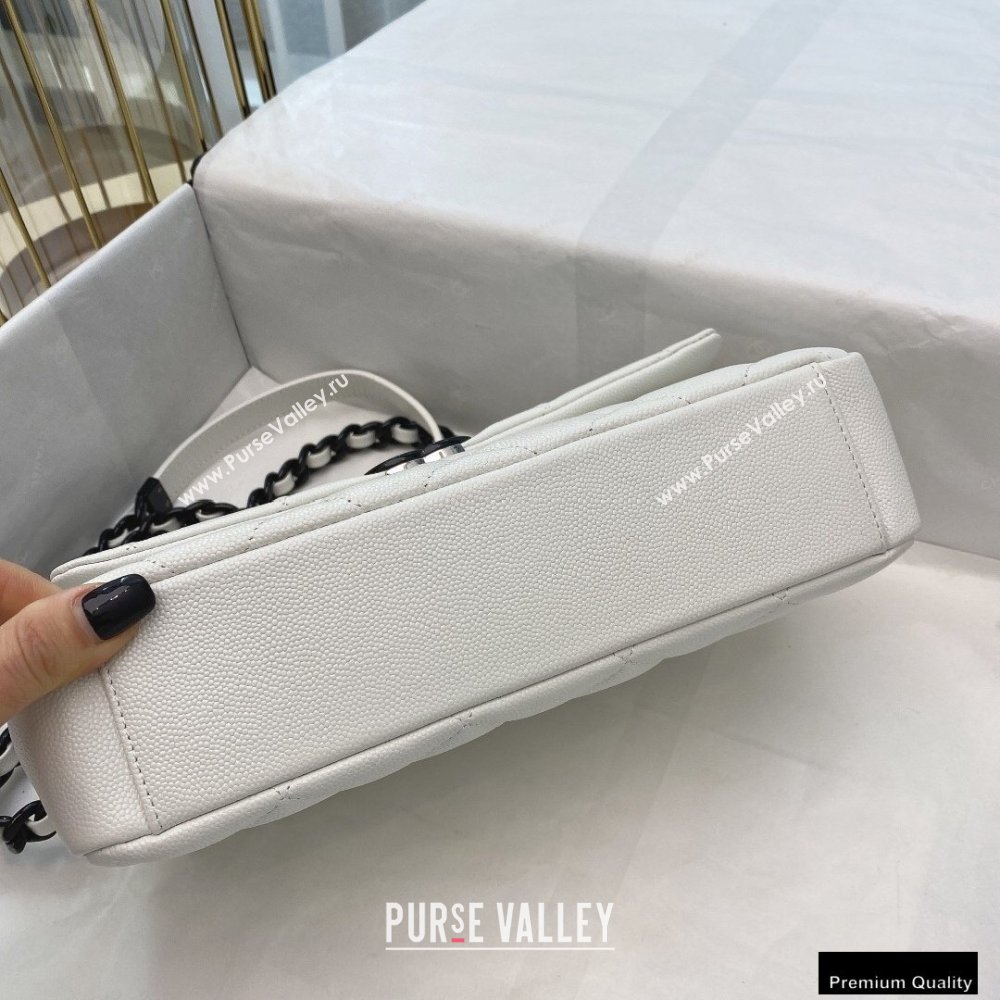 Chanel Grained Calfskin My Everything Flap Bag AS2303 White 2020 (smjd-21010508)