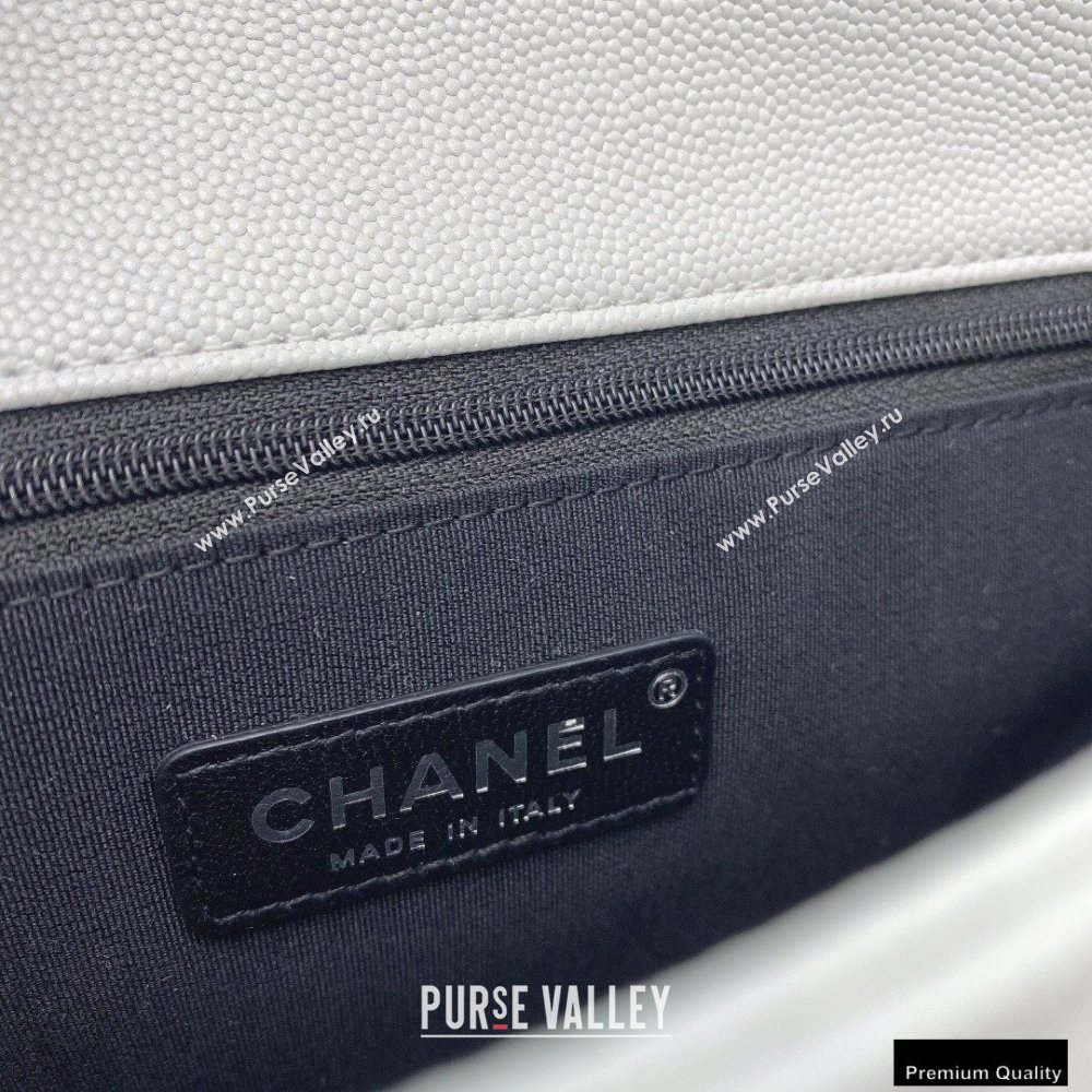 Chanel Grained Calfskin My Everything Flap Bag AS2303 White 2020 (smjd-21010508)