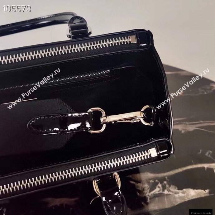 Prada Galleria Brushed Leather Mini Bag 1BA896 Black 2021 (ziyin-21011111)