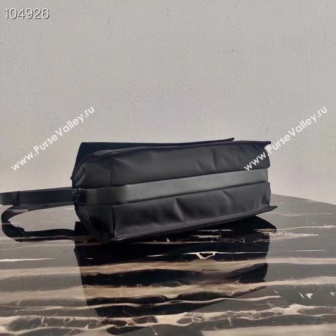 Prada Medium Padded Nylon Shoulder Bag 1BD255 Black 2021 (ziyin-21011110)