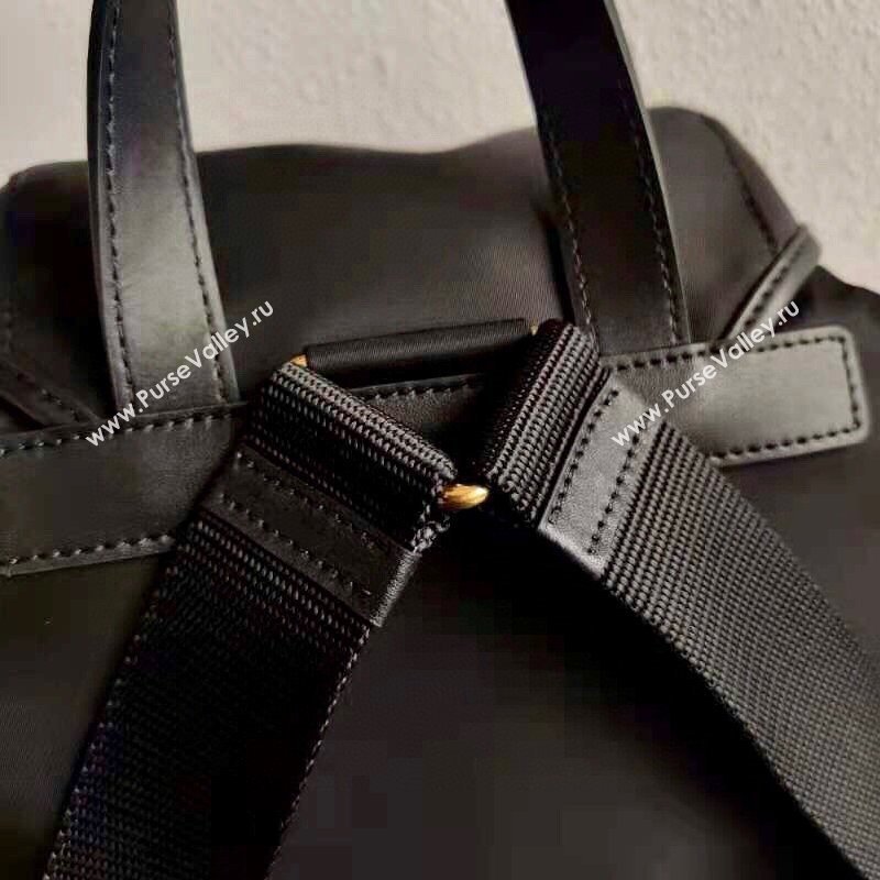 Prada Small Nylon Backpack Bag 1BZ677 Black/Gold 2021 (ziyin-21011108)