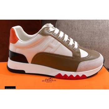 Hermes Trail Sneakers in Calfskin 07 2021 (kaola-21012618)