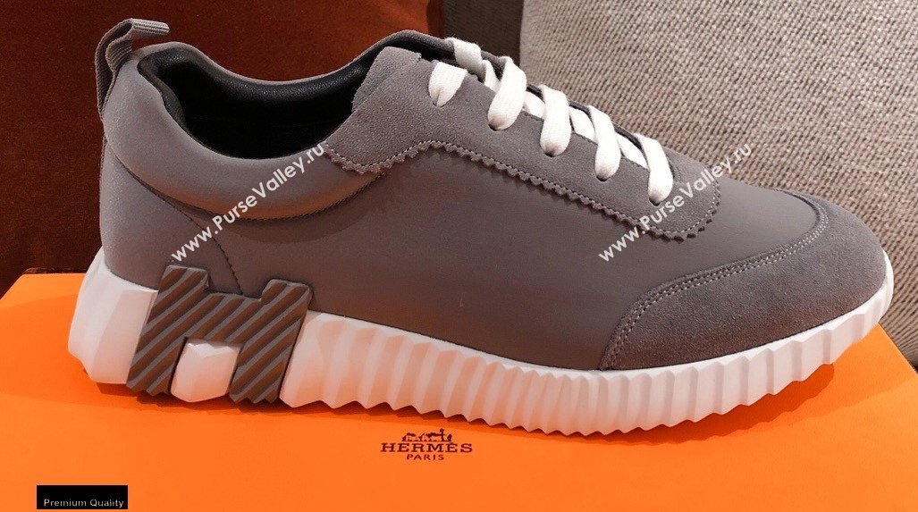 Hermes Technical Canvas Bouncing Sneakers 03 2021 (kaola-21012603)