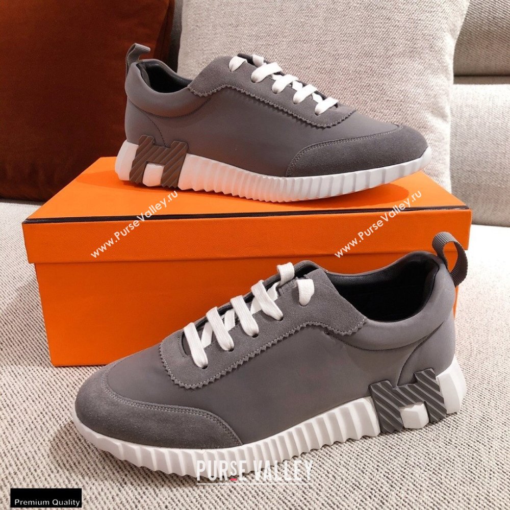 Hermes Technical Canvas Bouncing Sneakers 03 2021 (kaola-21012603)
