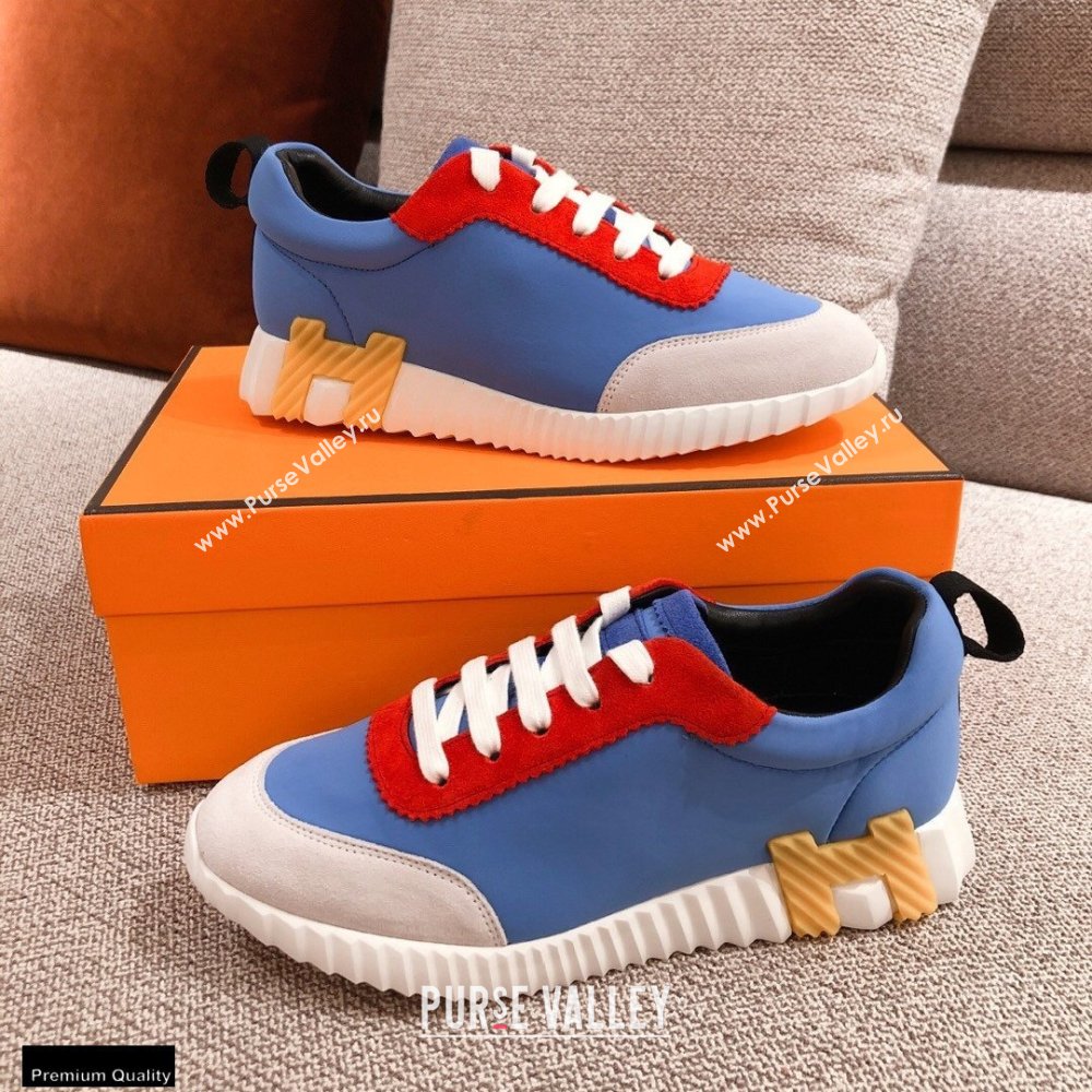 Hermes Technical Canvas Bouncing Sneakers 05 2021 (kaola-21012605)