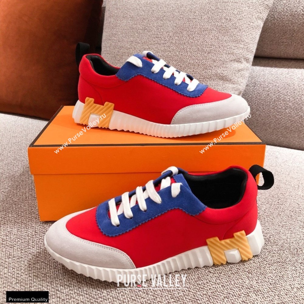 Hermes Technical Canvas Bouncing Sneakers 07 2021 (kaola-21012607)