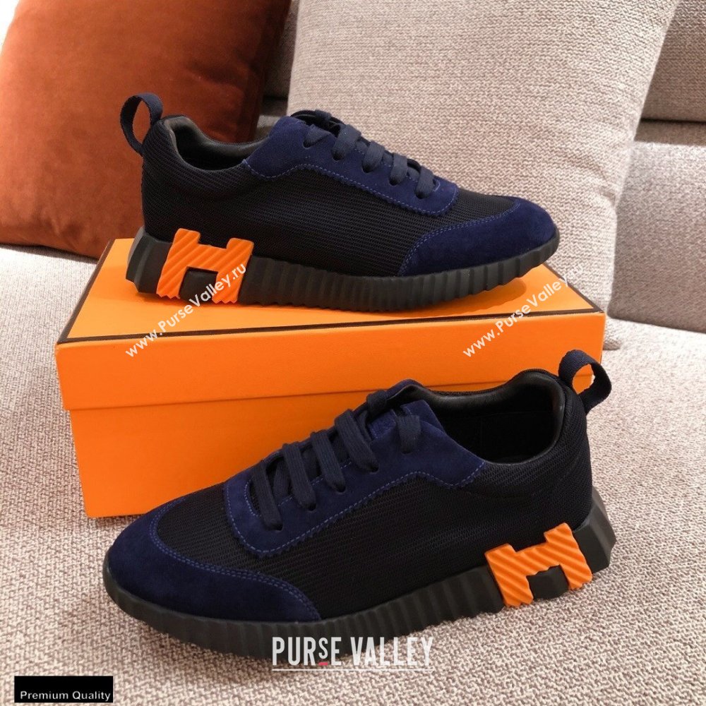 Hermes Technical Canvas Bouncing Sneakers 09 2021 (kaola-21012609)