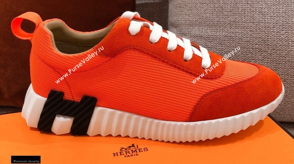 Hermes Technical Canvas Bouncing Sneakers 08 2021 (kaola-21012608)