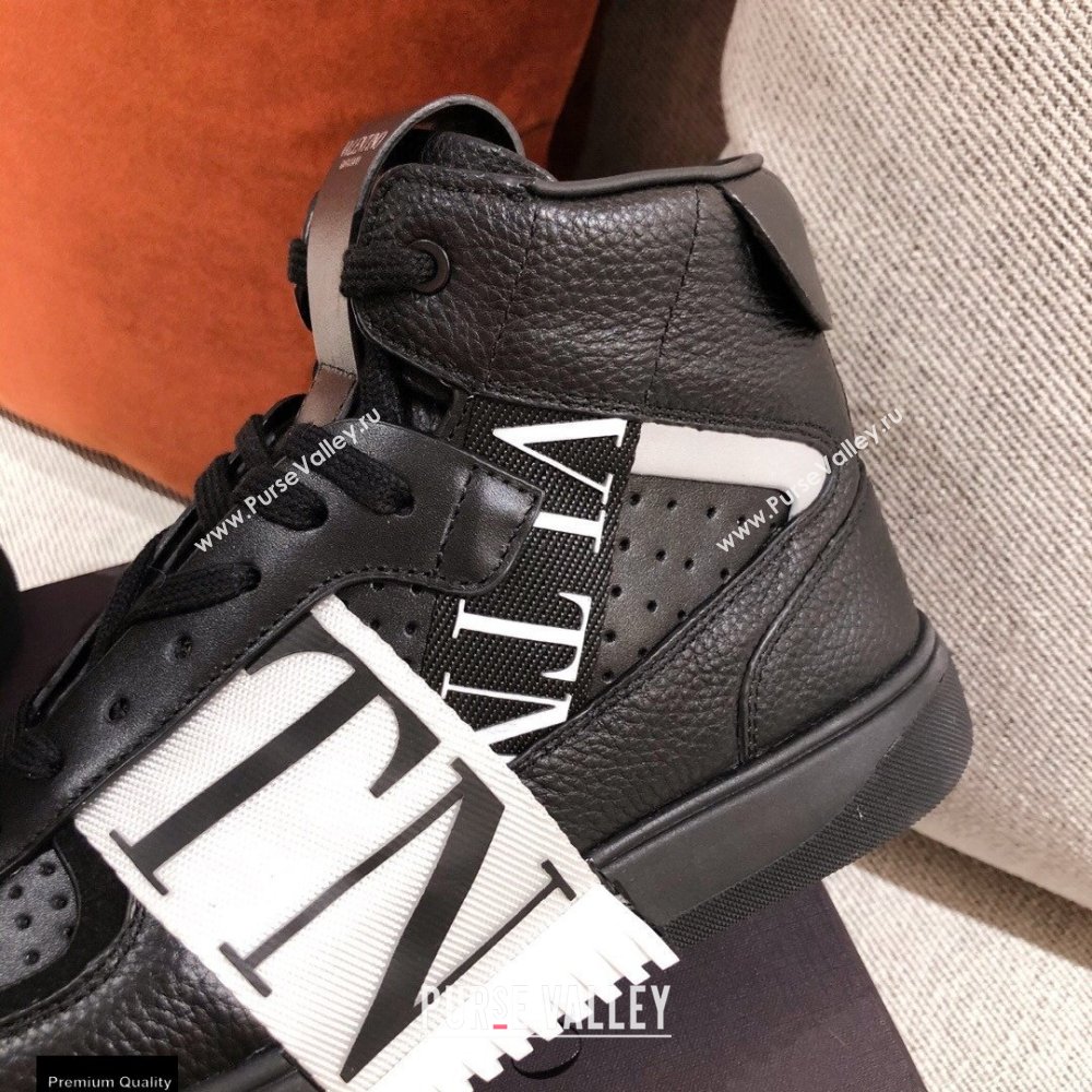 Valentino Mid-Top Calfskin VL7N Sneakers with Bands 05 2021 (kaola-21011505)