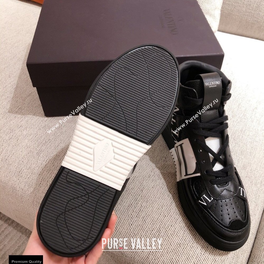 Valentino Mid-Top Calfskin VL7N Sneakers with Bands 05 2021 (kaola-21011505)