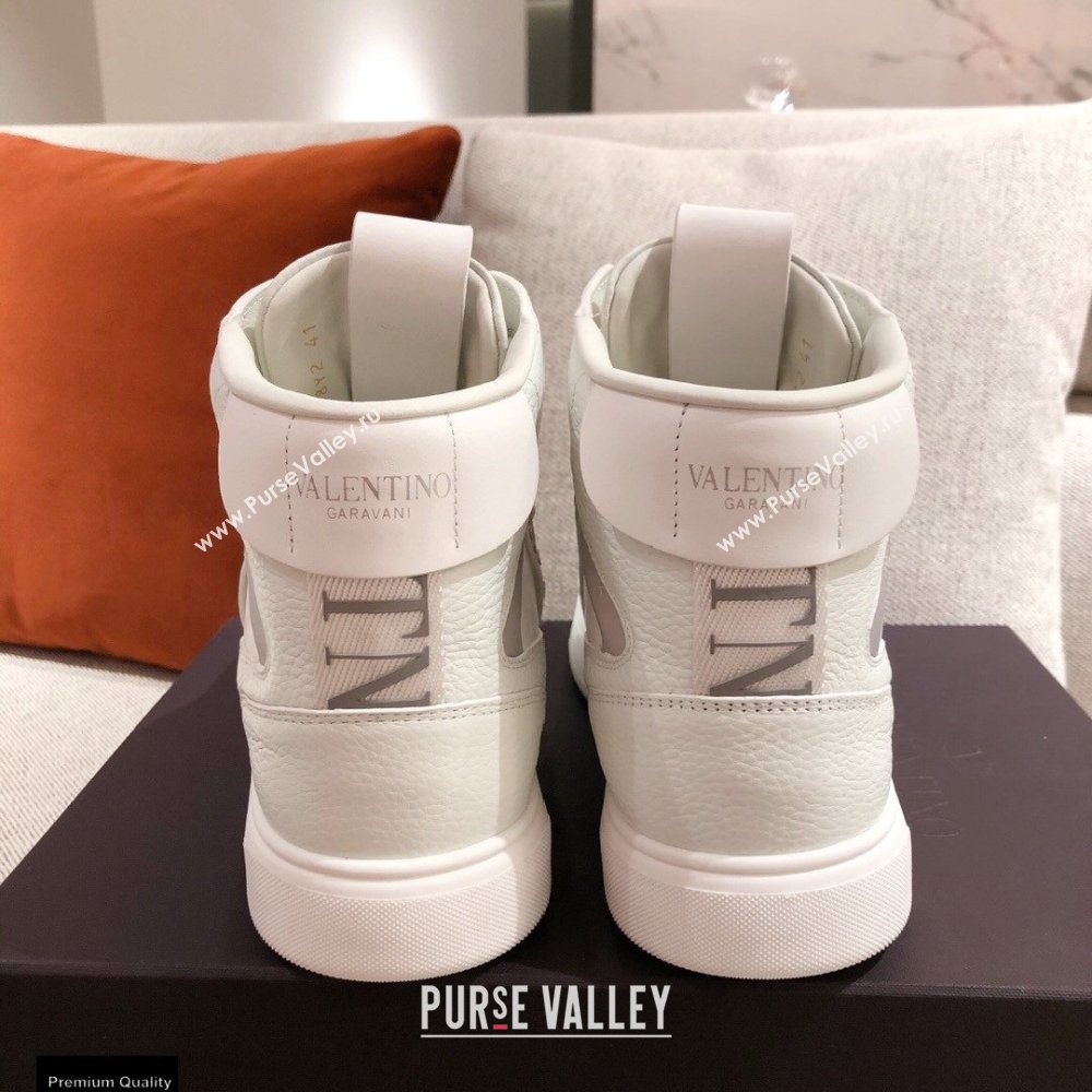 Valentino Mid-Top Calfskin VL7N Sneakers with Bands 04 2021 (kaola-21011504)