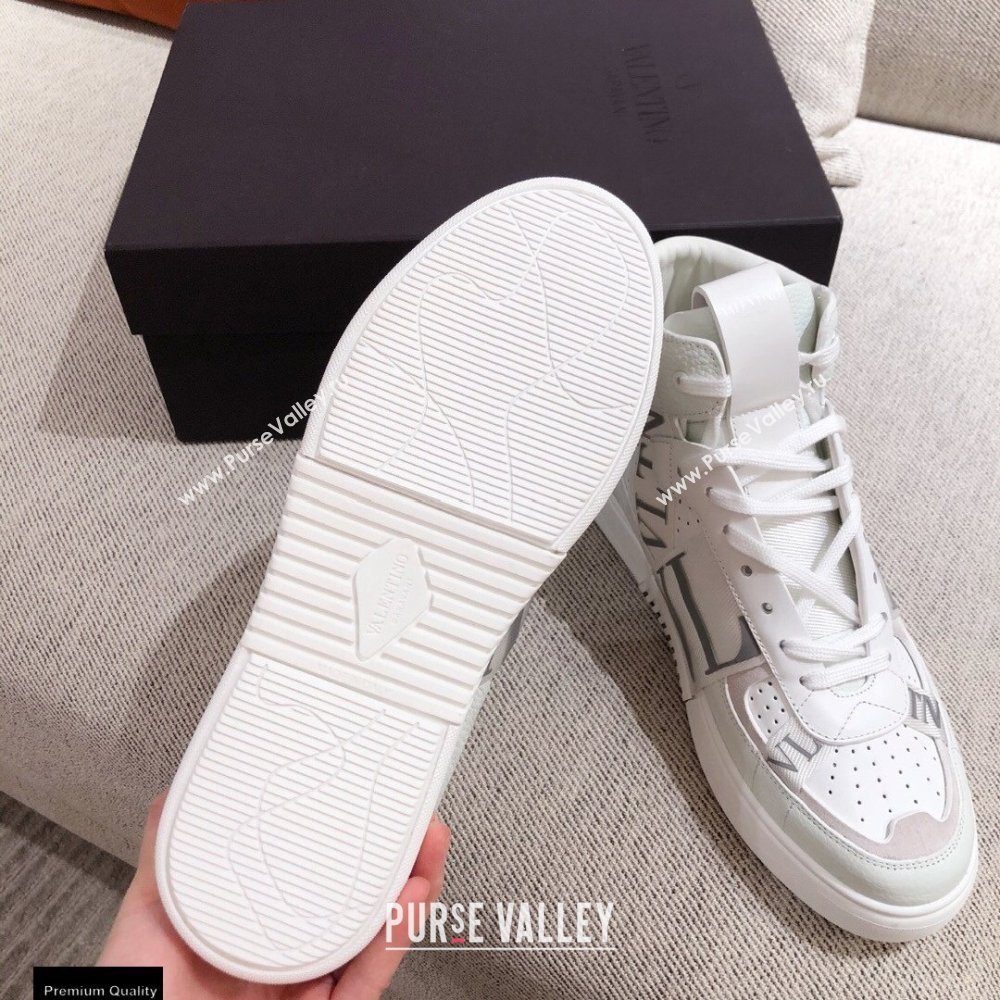 Valentino Mid-Top Calfskin VL7N Sneakers with Bands 04 2021 (kaola-21011504)