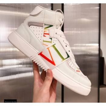 Valentino Mid-Top Calfskin VL7N Sneakers with Bands 07 2021 (kaola-21011507)