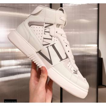 Valentino Mid-Top Calfskin VL7N Sneakers with Bands 04 2021 (kaola-21011504)
