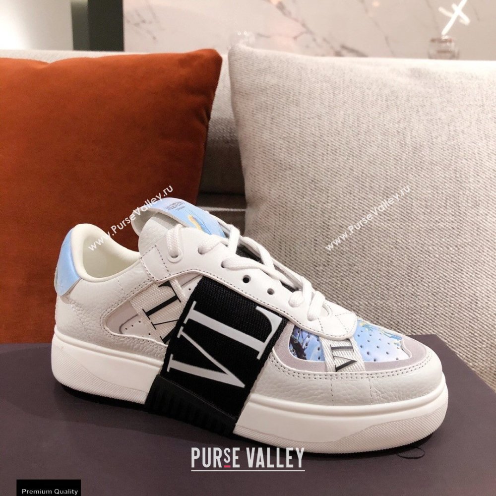 Valentino Low-top Calfskin VL7N Sneakers with Bands 14 2021 (kaola-21011521)