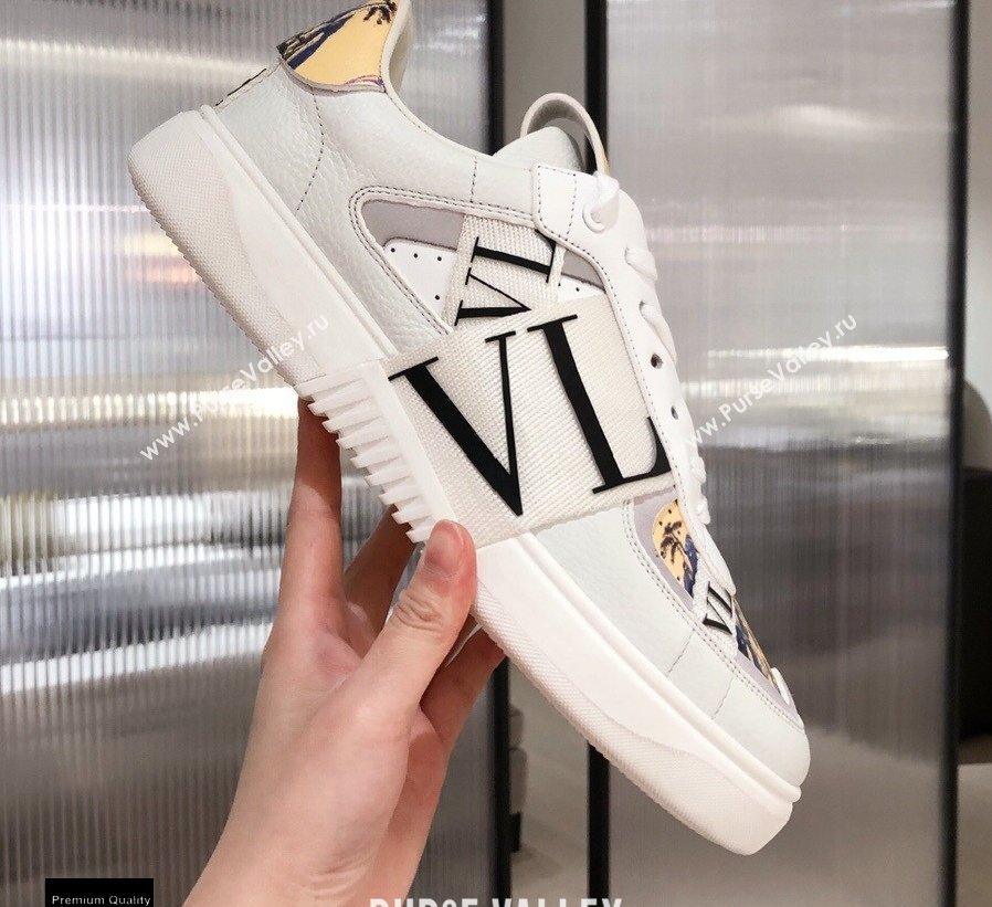 Valentino Low-top Calfskin VL7N Sneakers with Bands 11 2021 (kaola-21011518)