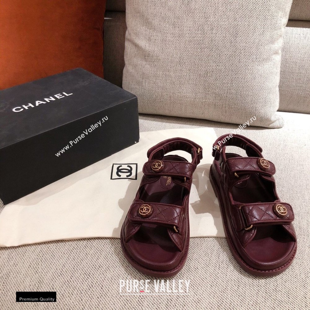 Chanel CC Logo Beach Sandals G35927 04 2021 (kaola-21011604)