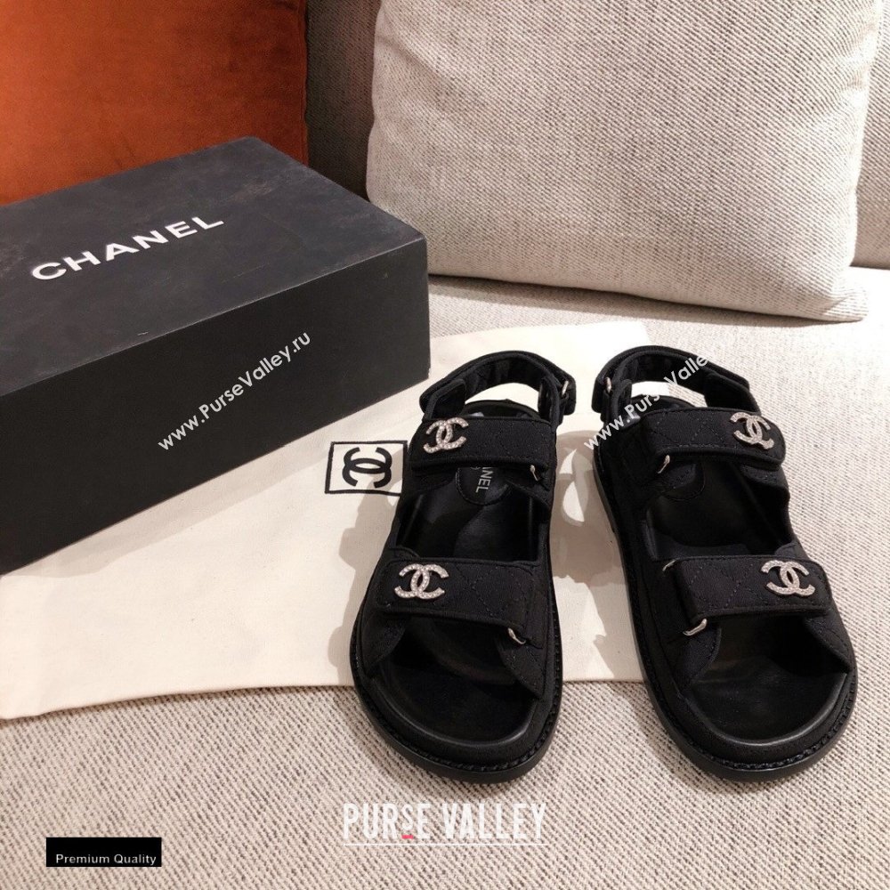 Chanel CC Logo Beach Sandals G35927 10 2021 (kaola-21011610)