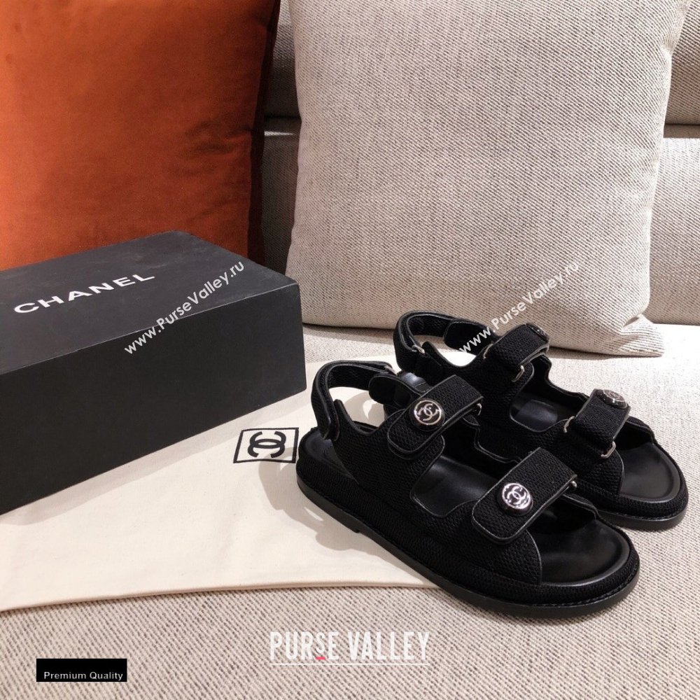 Chanel CC Logo Beach Sandals G35927 12 2021 (kaola-21011612)