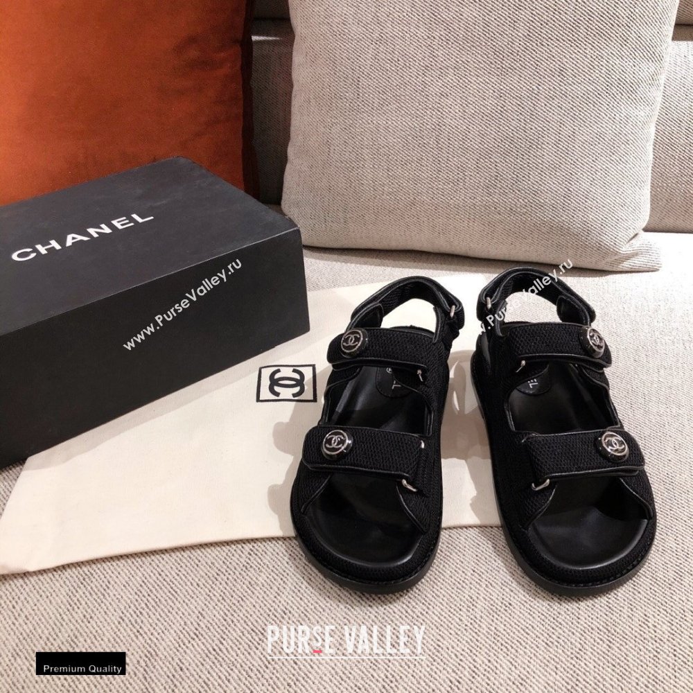 Chanel CC Logo Beach Sandals G35927 12 2021 (kaola-21011612)