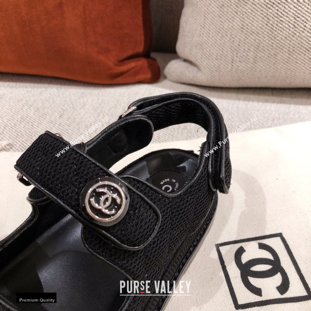 Chanel CC Logo Beach Sandals G35927 12 2021 (kaola-21011612)