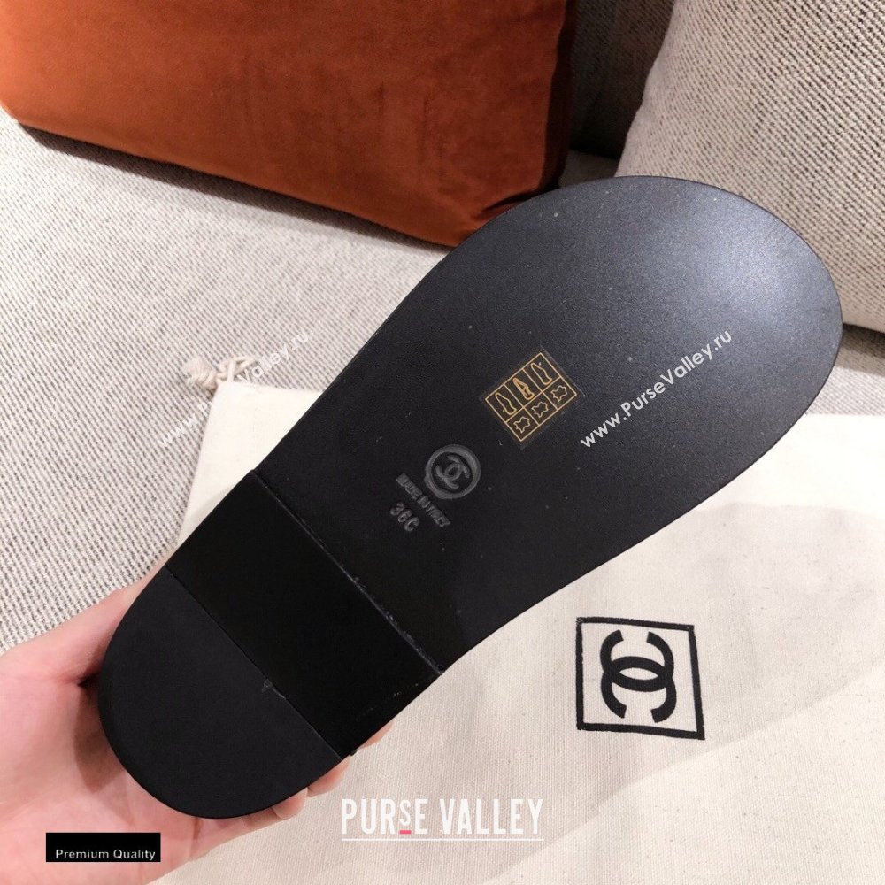 Chanel CC Logo Beach Sandals G35927 12 2021 (kaola-21011612)